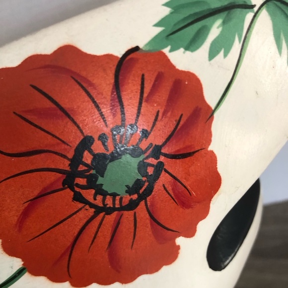 Vtg Brentleighware Large Floral Planter - Picture 12 of 16